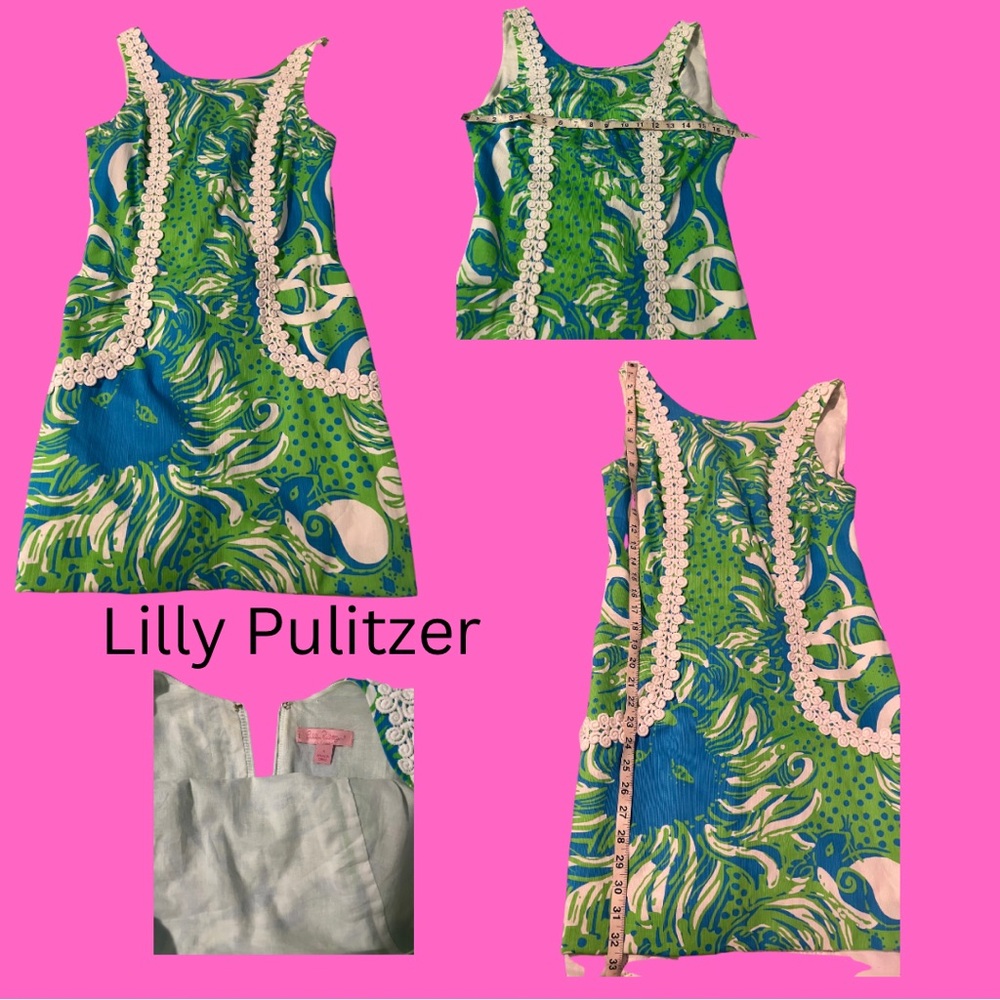 Lilly Pulitzer mini dress with pockets!